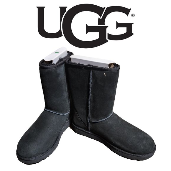 UGG Shoes - UGG Womens Classic Short II, NWT Black Size 11